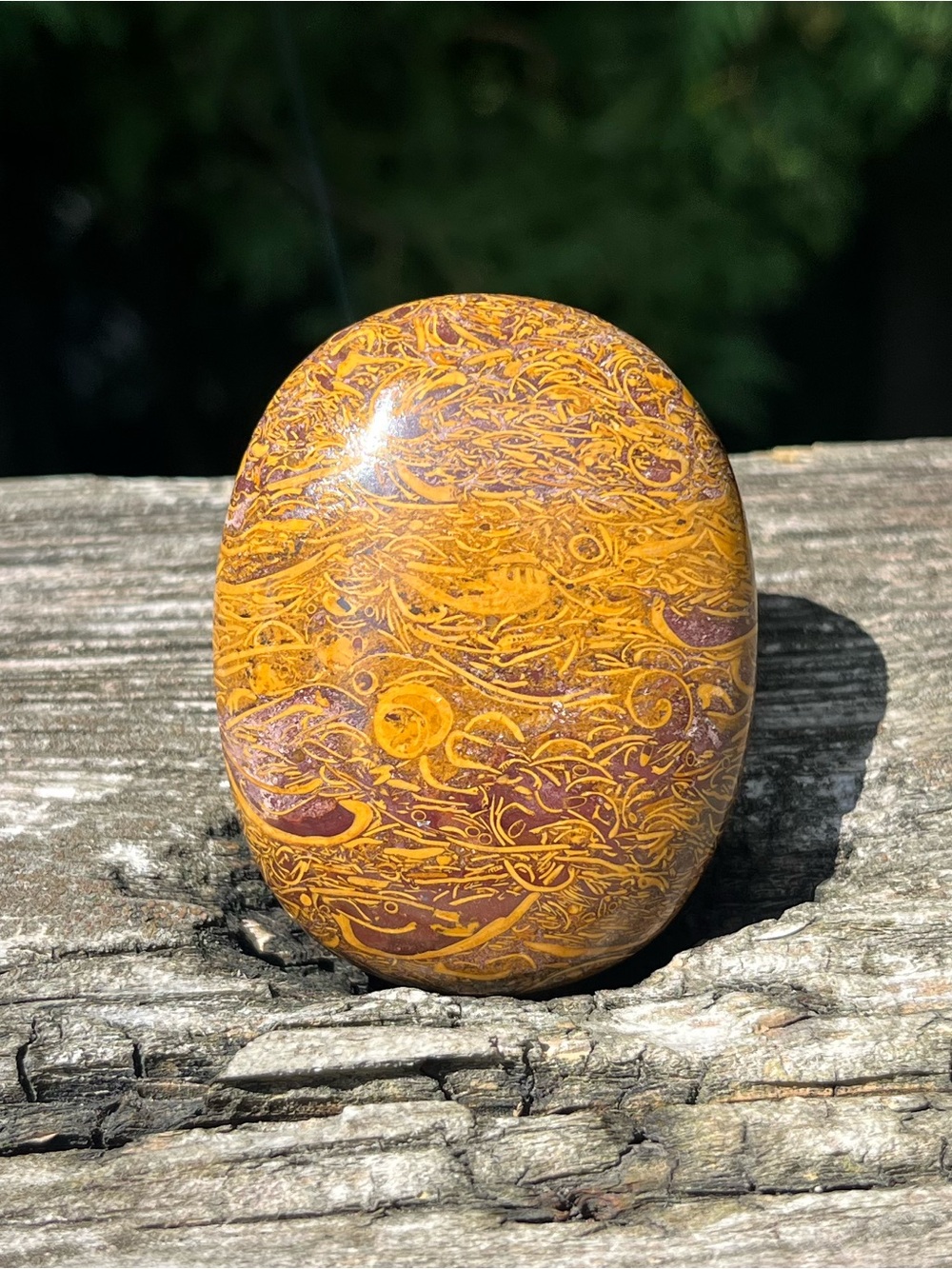 Calligraphy Stone - Palm Stone